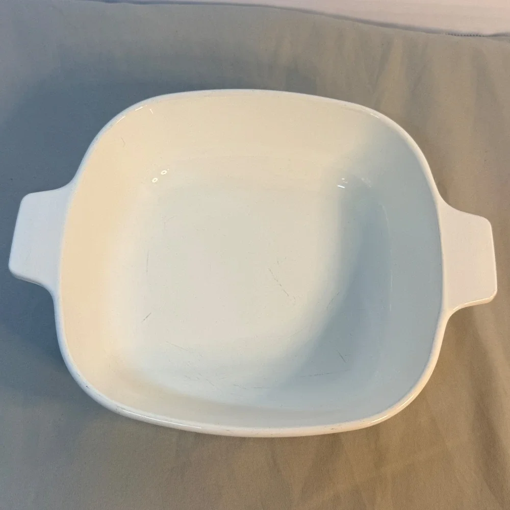 Vintage Corning Ware Cornflower Blue 1 QT Square Casserole Dish P-1-B USA